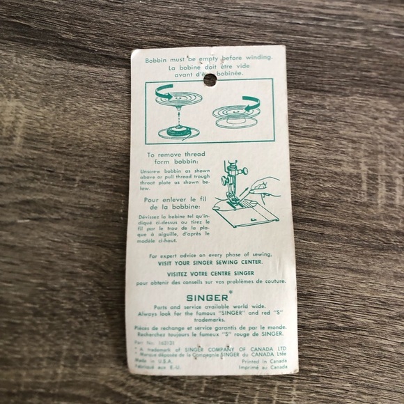 Vtg NOS Singer Sewing Machine Bobbins - Picture 3 of 9